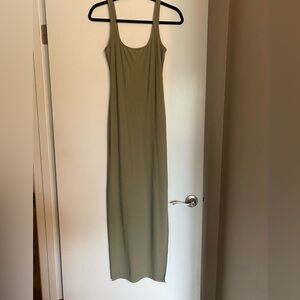 Hello Molly Olive Green Bodycon Maxi Dress